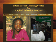 Tablet Screenshot of internationaltrainingcenterabaafrica.com